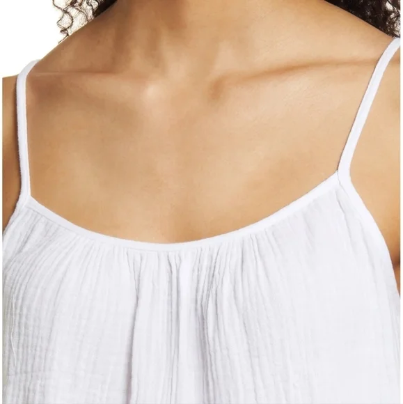 Caslon Cotton Gauze Tank Adjustable Straps Size XS - Picture 4 of 16